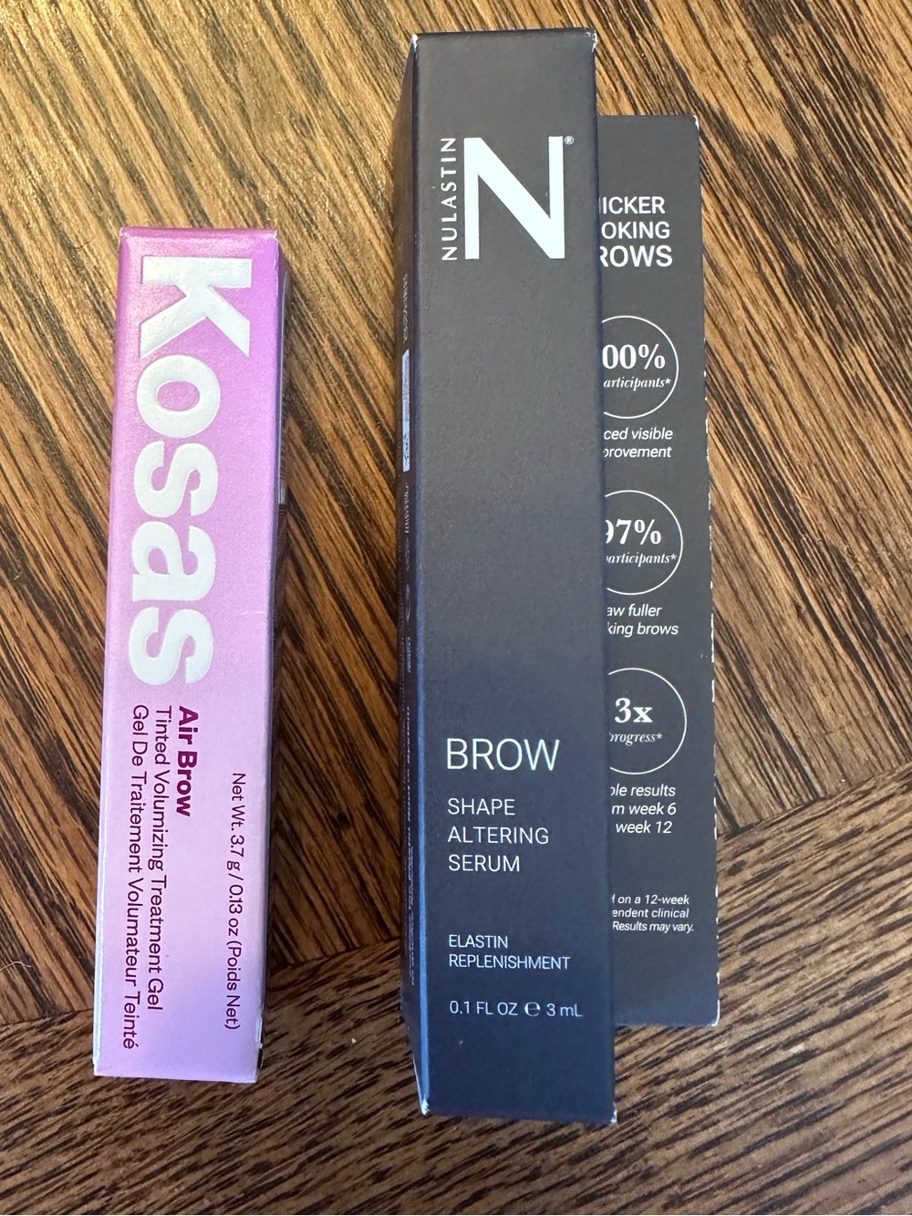 Brow Care Bundle! Nulastin & Kosas